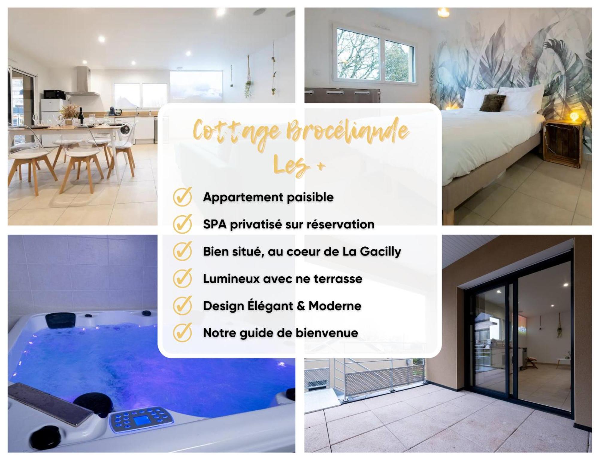 Appart Hotel La Gacilly-Centre Ville-Spa-Parking Екстер'єр фото